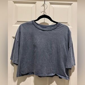 Colsie Women's Cropped T-Shirt sleepwear Size Medium